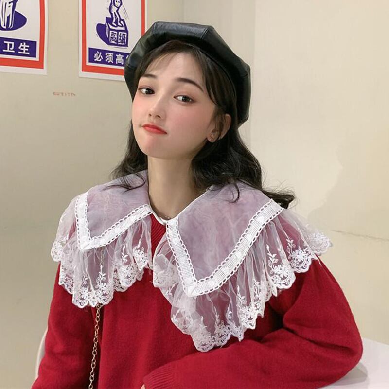 2020年新作スモールフレッシュシャツレディース春秋長袖オールマッチブラウスドールカラー学生ファッションシャツトレンド 萌量不足29204128097