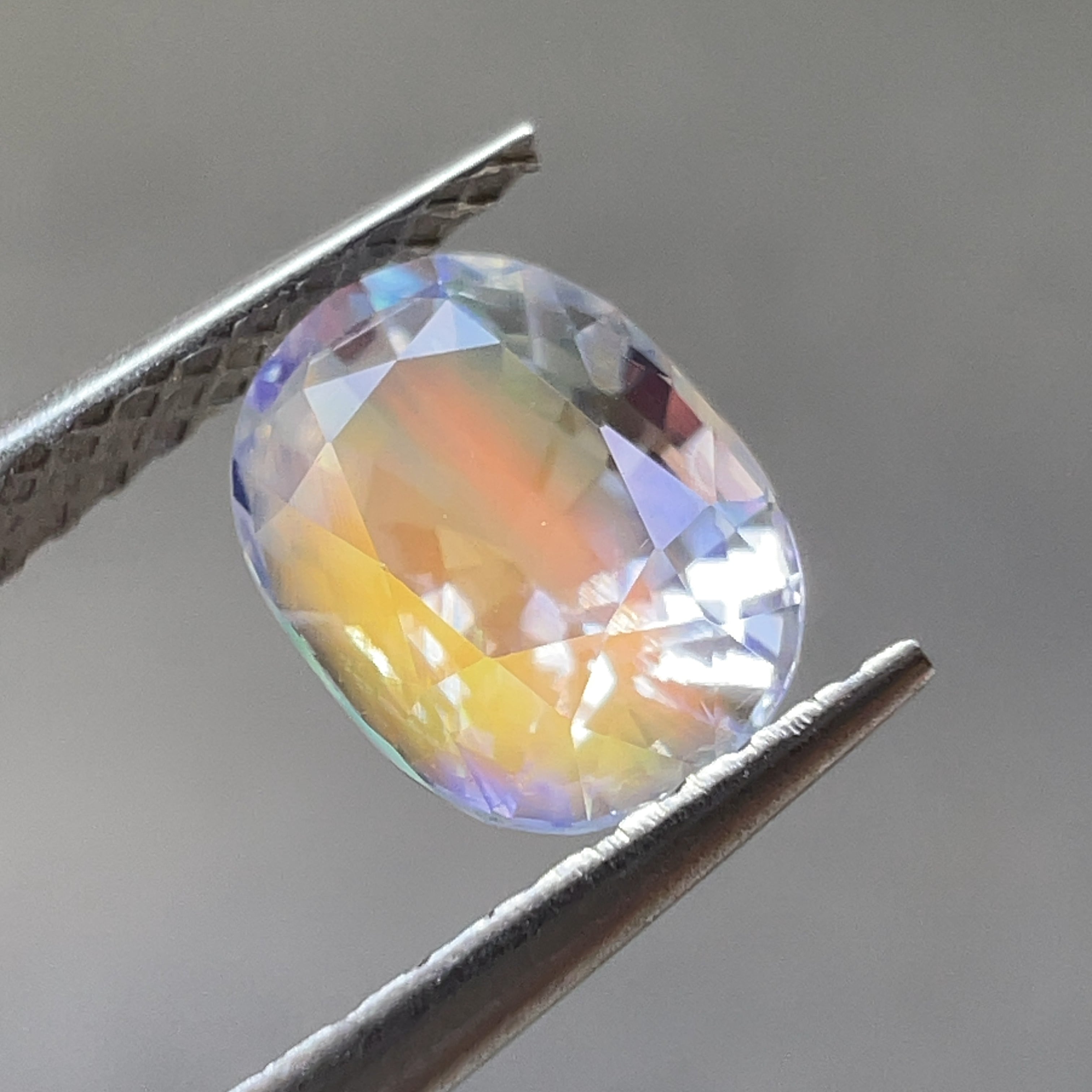 アンデシンラブラドライト ルース 1.00ct 掻きむしら オーバル 