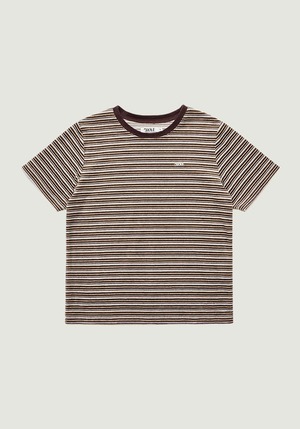 [GROVE] STRIPE VELVET H/S T-SHIRT 正規品 韓国ブランド 韓国ファッション 韓国代行 日本 店舗  ブランド グローブ grvr 通販
