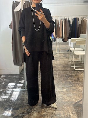 【CYAN TOKYO '25 winter】フリンジヤーンオーバーブラウス