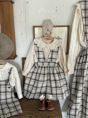 【即納/OREN】Jérable Check Dress