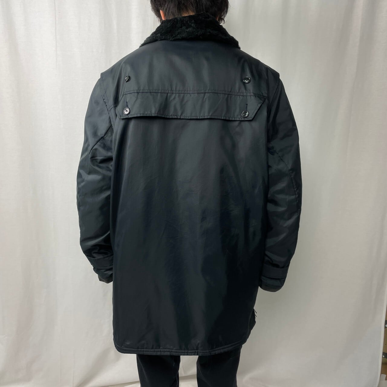 80年代 GOLDEN BAY SPORTSWEAR ポリスマンジャケット メンズ2XL相当