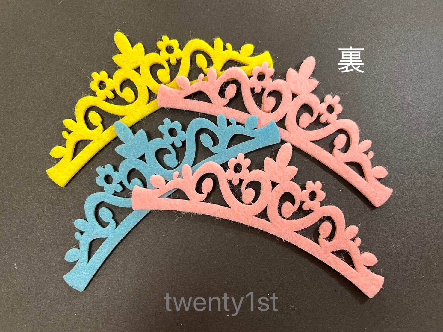 カラーが選べる》ティアラベースB | twenty1st 衣装用ストーン専門店