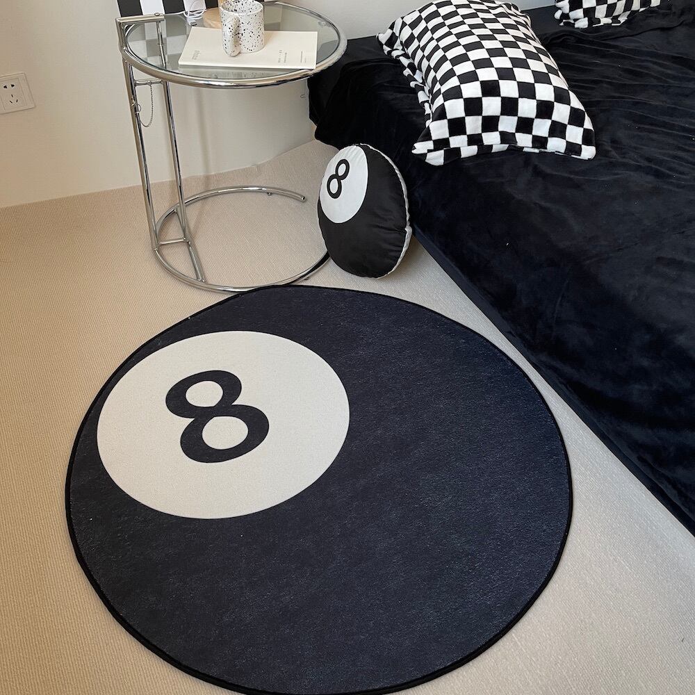 8ボール ラウンド型ラグ | HUK | 海外インテリア通販
