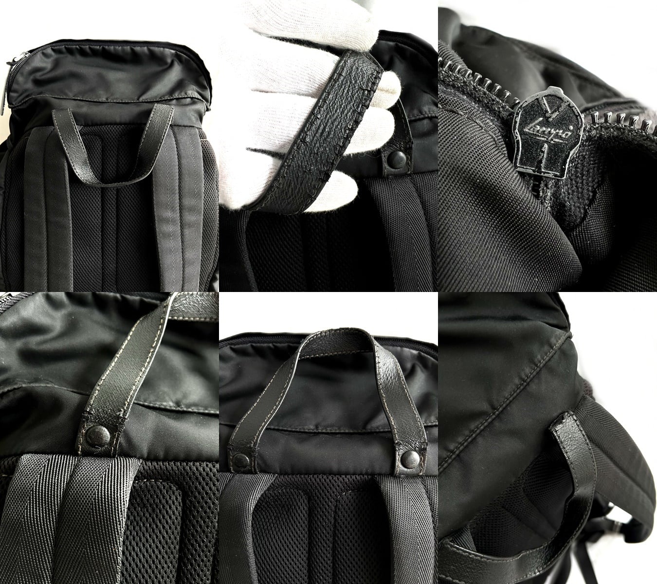 PRADA プラダ 2VZ136 バックパック ブラック TESSUTO MONTAGN PRADA プラダ 2VZ136 バックパック ブラック TESSUTO MONTAGN