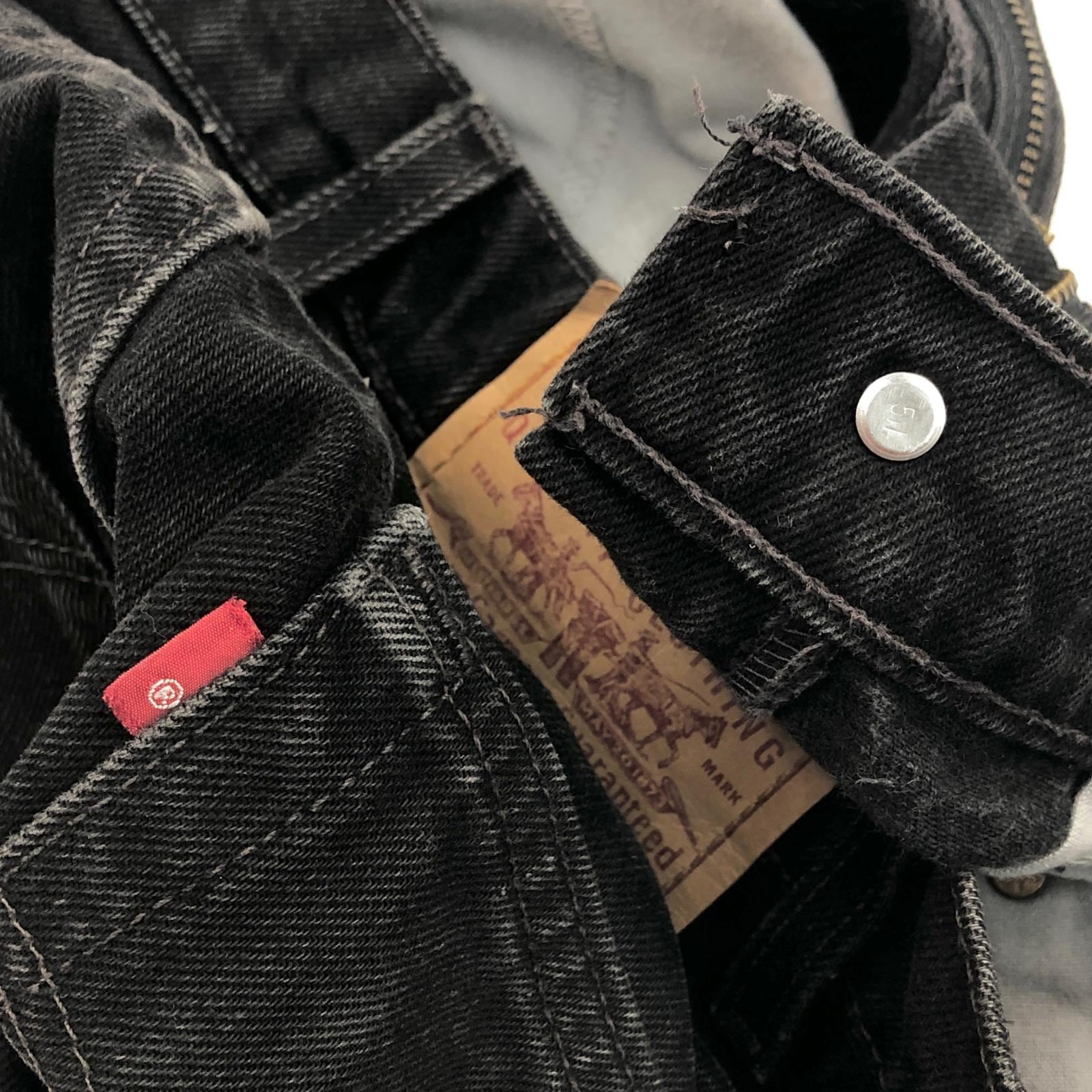 LEVI'S リーバイス 90年代 USA製 505- 0260 後染め サルファブラック