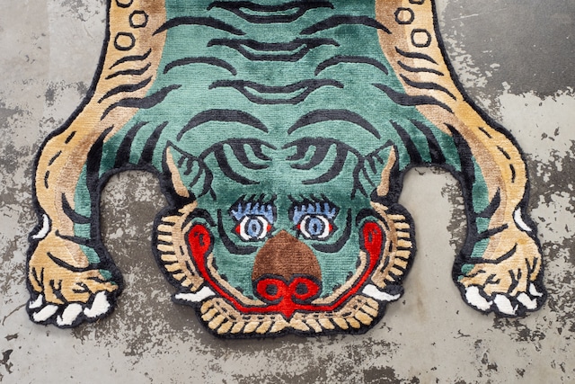 Tibetan Tiger Rug 《Sサイズ•シルク205》チベタンタイガーラグ