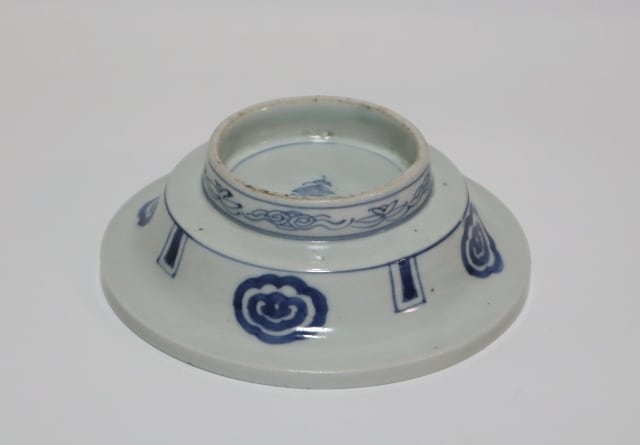 古伊万里染付 楼閣山水図皿 5客 | 賢祥堂 うつわ店