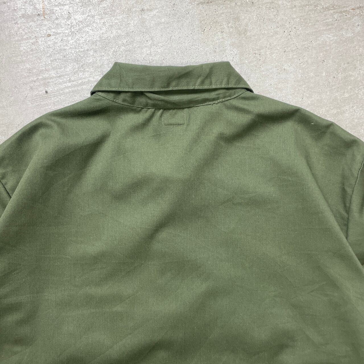 90年納品 90年代 米軍実品 ユーティリティシャツ メンズXL相当 古着