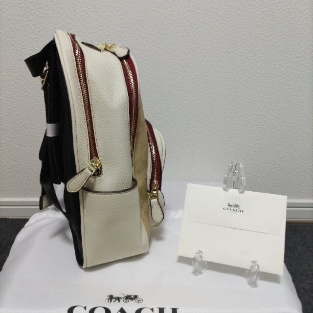 阪神優勝セール！新品 COACH C7317 リュック タイガー レア