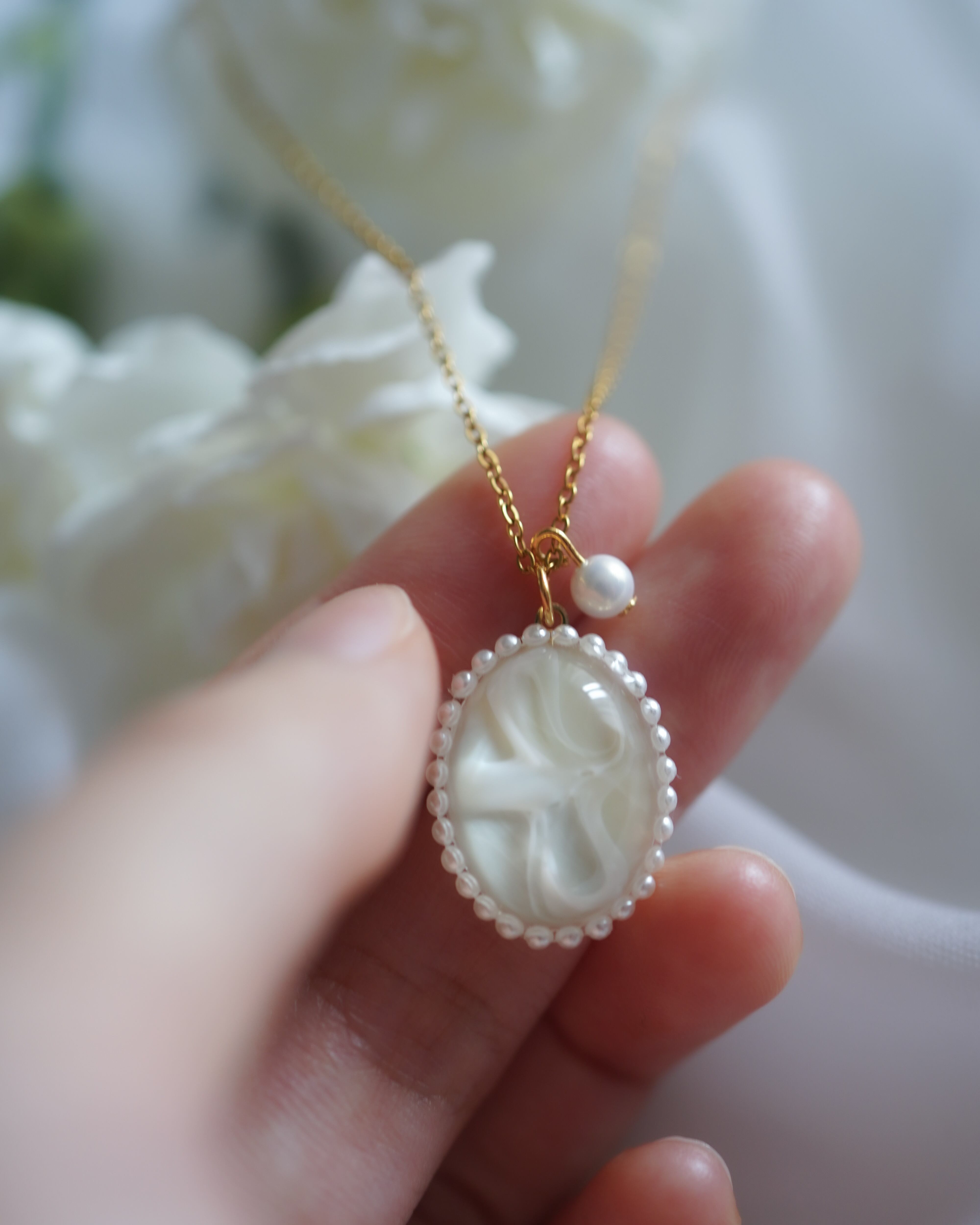 『 メロンパフェ 』ネックレス