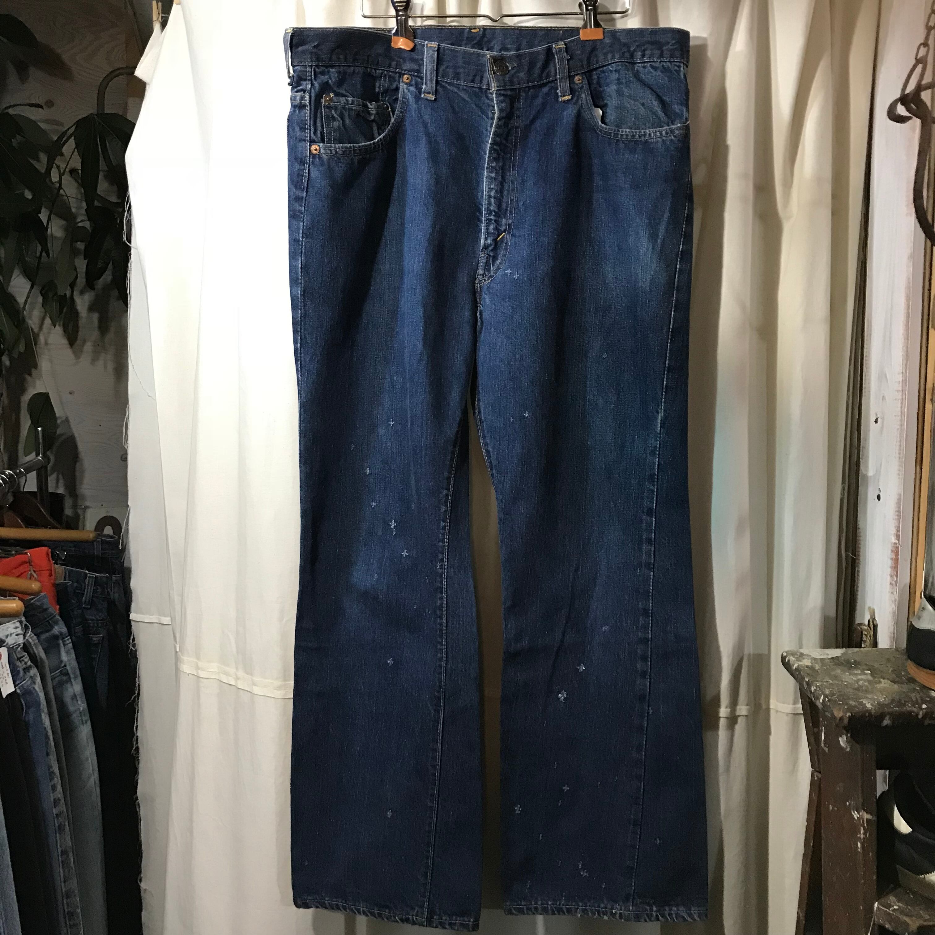 70's vintage Levi's 517 リーバイス 66前期 デニムパンツ 濃紺 W38