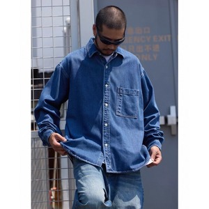 Vintage style denim shirt 1056