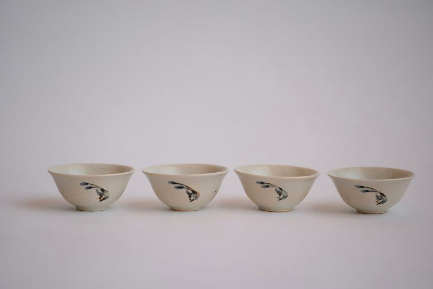 松本郁美 Ikumi Matsumoto - 灰陶加彩壺 pot | Road of Tea 茶ノ路