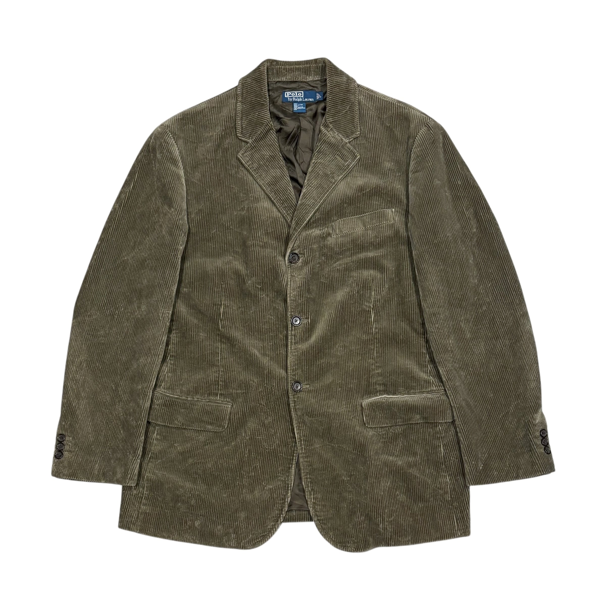 90's POLO Ralph Lauren Corduroy Tailored Jacket L / ポロ 90's POLO Ralph Lauren Corduroy Tailored Jacket L / ポロ