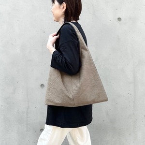 即納商品　オオカミ少年：トープ（天日干しチノクロス　ワンショルダーバッグ）