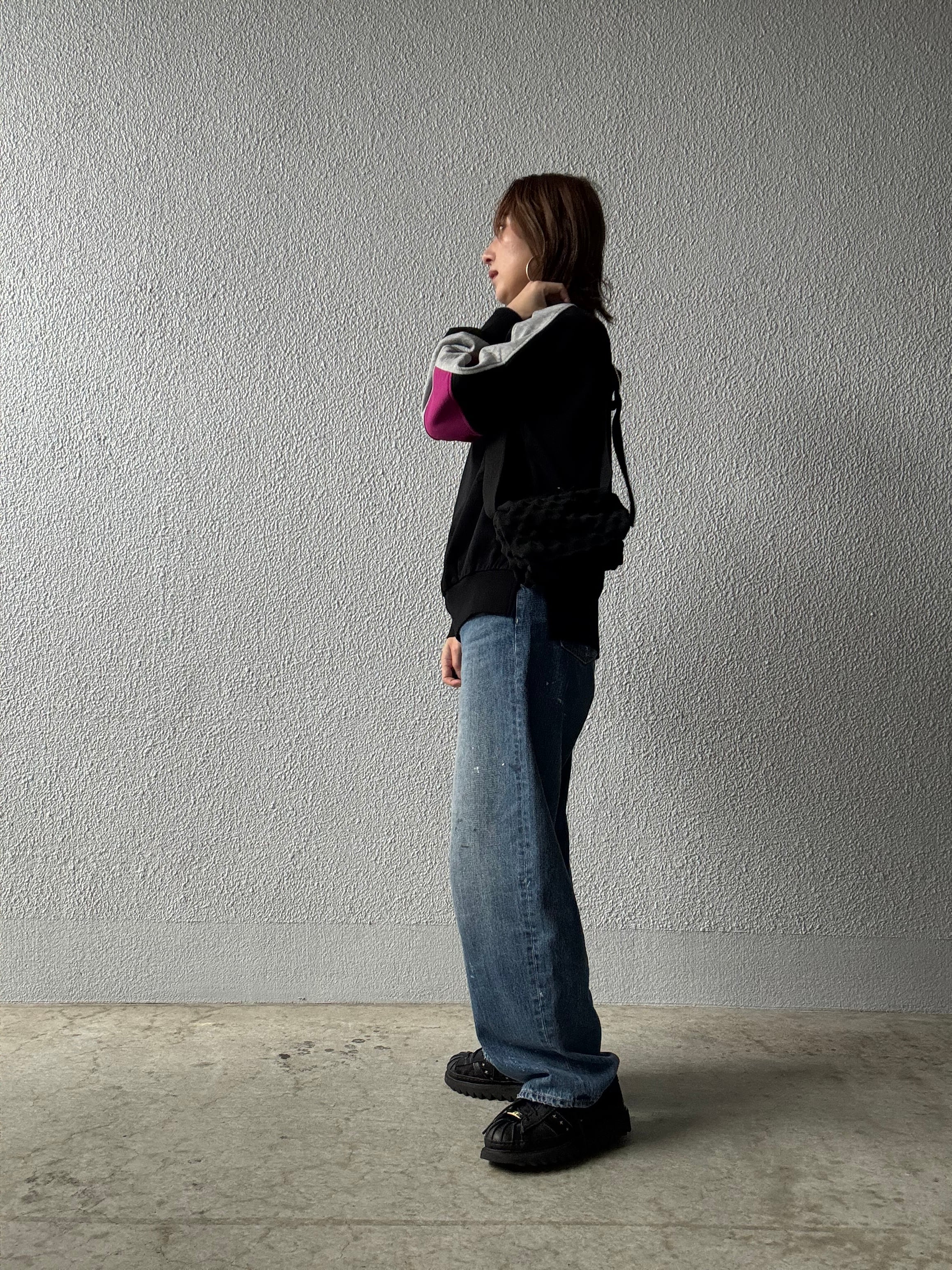 【DONA MARIE】ブロックカラー配色スウェット　145017