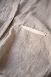 【suie】Linen silk lightweight gown/リネンシルクガウン(ベージュ)