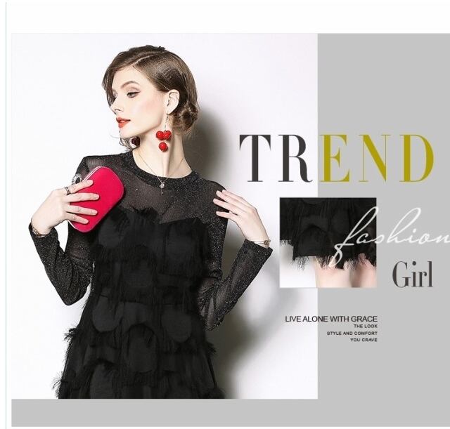 レディース ☆未使用☆美品☆ANAYI☆黒ベルベットワンピーススーツセット☆