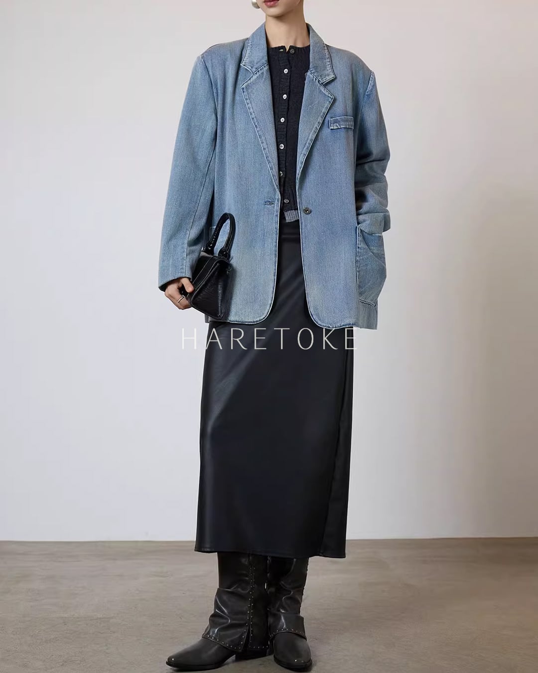 デニムテーラードジャケット JK401022