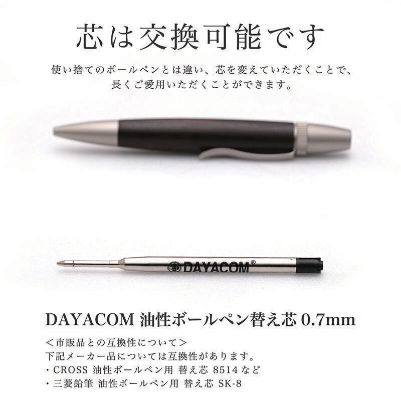 ウォルナット 胡桃 くるみ ギター塗装 Air Brush 木のボールペン