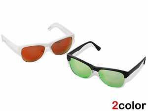 サングラス ボストン型 メンズ レディース 眼鏡 ミラーレンズ 4945