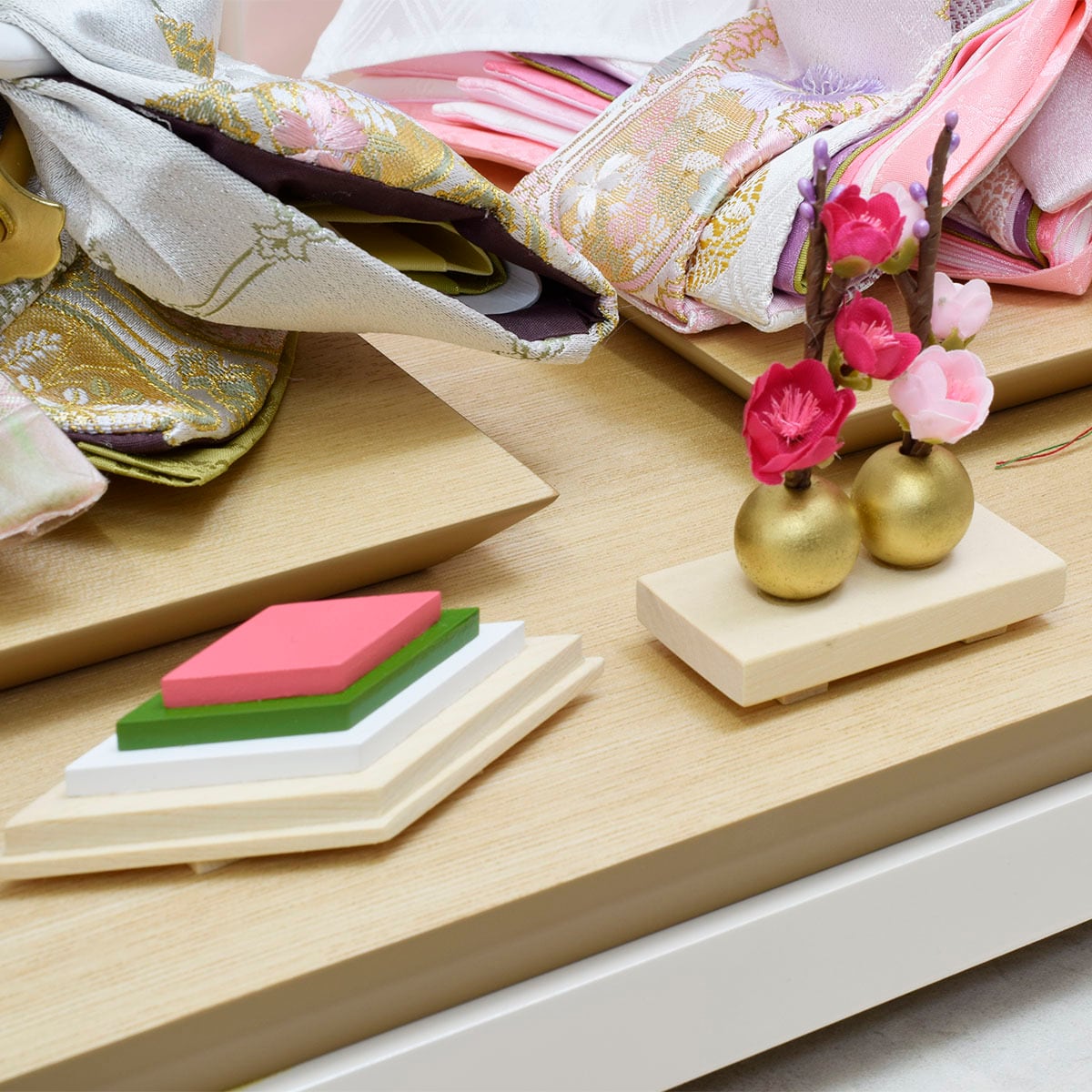 親王飾り　桜筏(さくらいかだ)セット 親王飾り 桜筏(さくらいかだ)セット 親王飾り 桜筏(さくらいかだ)セット