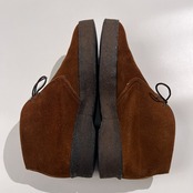 SANDERS サンダース スエード レザー チャッカブーツ プレイボーイチャッカ サイズ 7 1/2 (26cm相当)/イングランド製