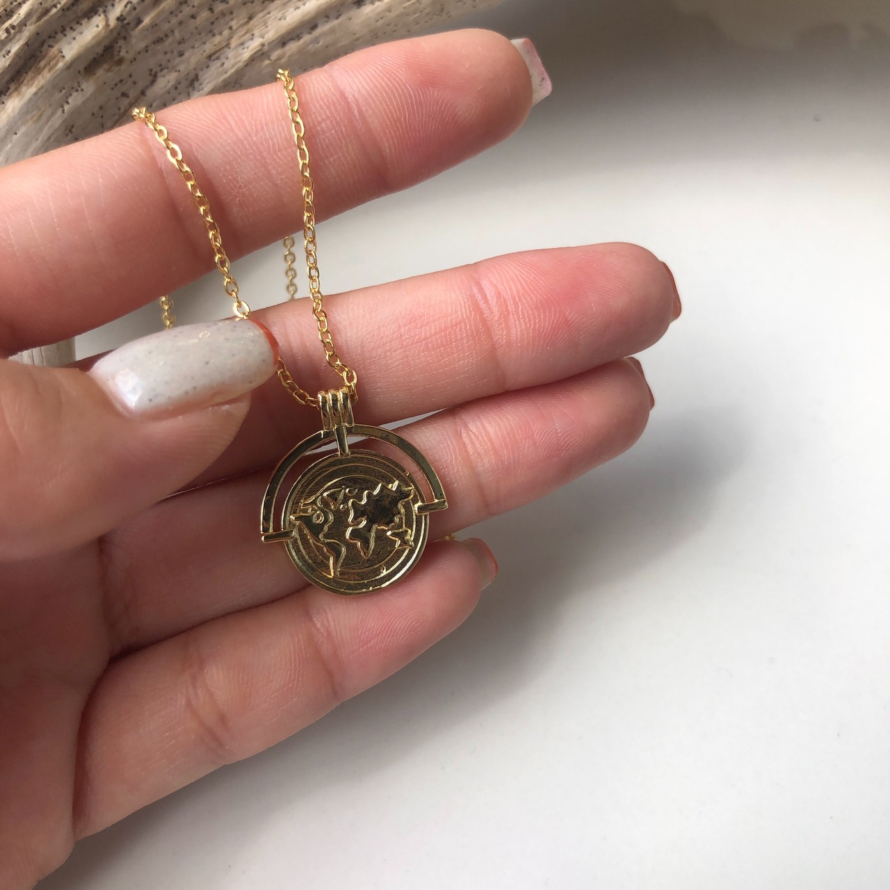 コイン ゴールドネックレス