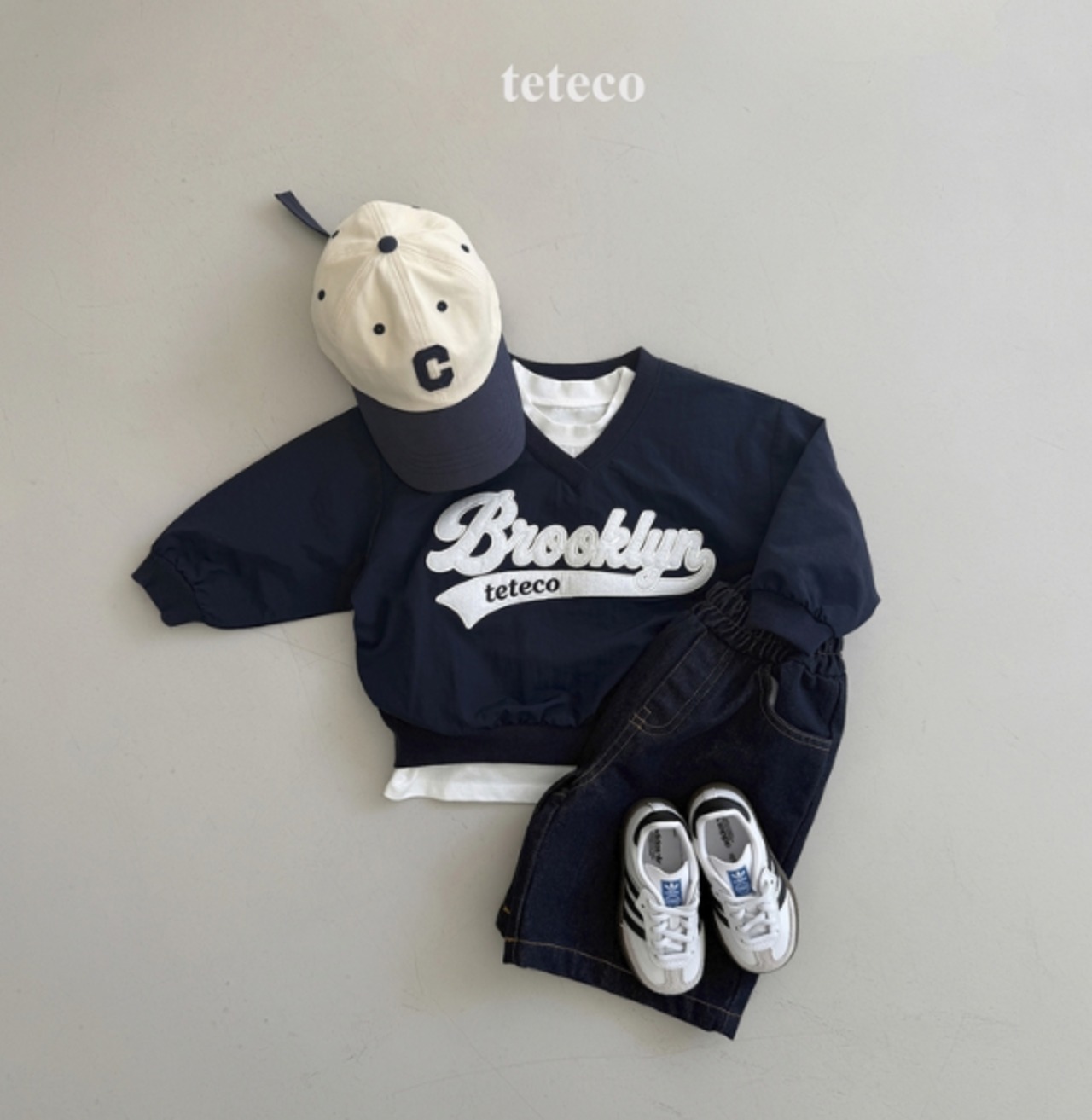 【取寄】tetecos 7部デニムパンツ｜秋服｜韓国子供服｜ 26/AT