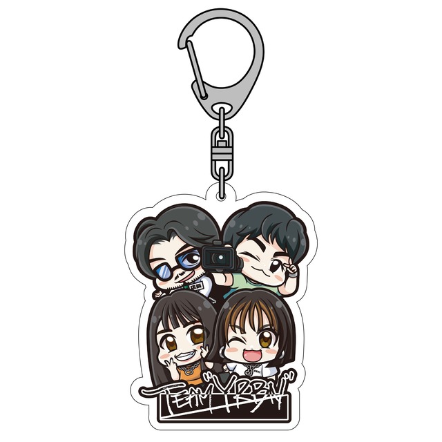 アクリルキーホルダー【チームゆるバナ ver.】