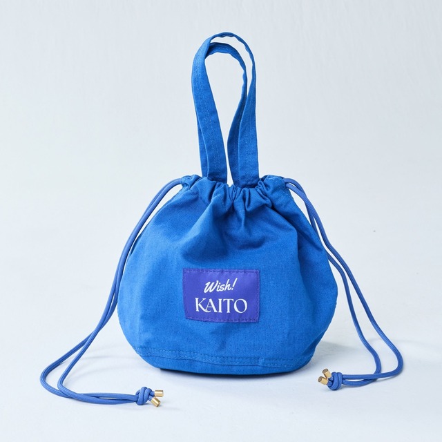 【11月上旬お届け予定】KAITO　キャンバス巾着バッグ