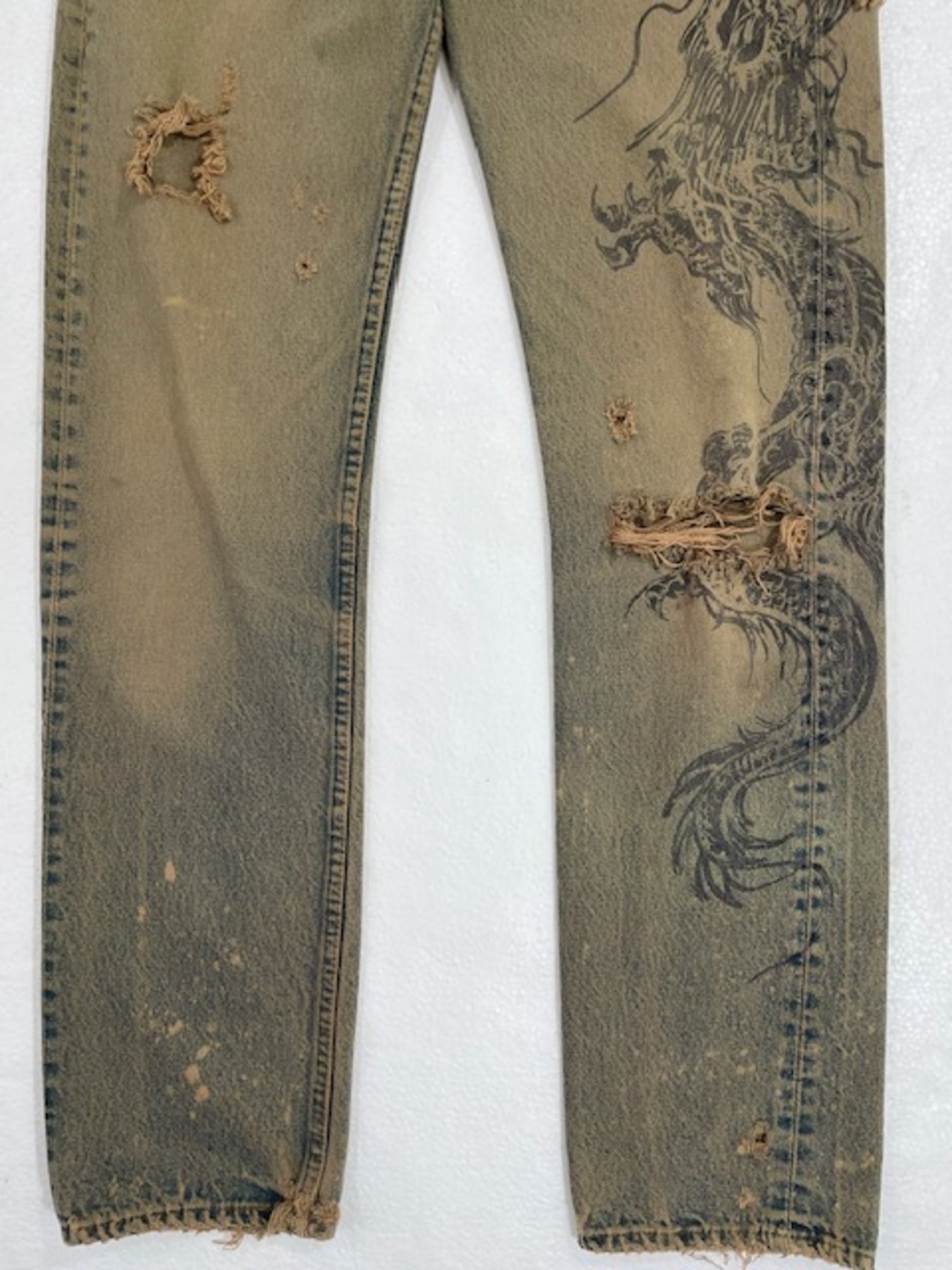 M-250  リーバイス Levis501レギュラー古着 1985年米国製刻印524  W 74cm(ぐるり股下 82cm