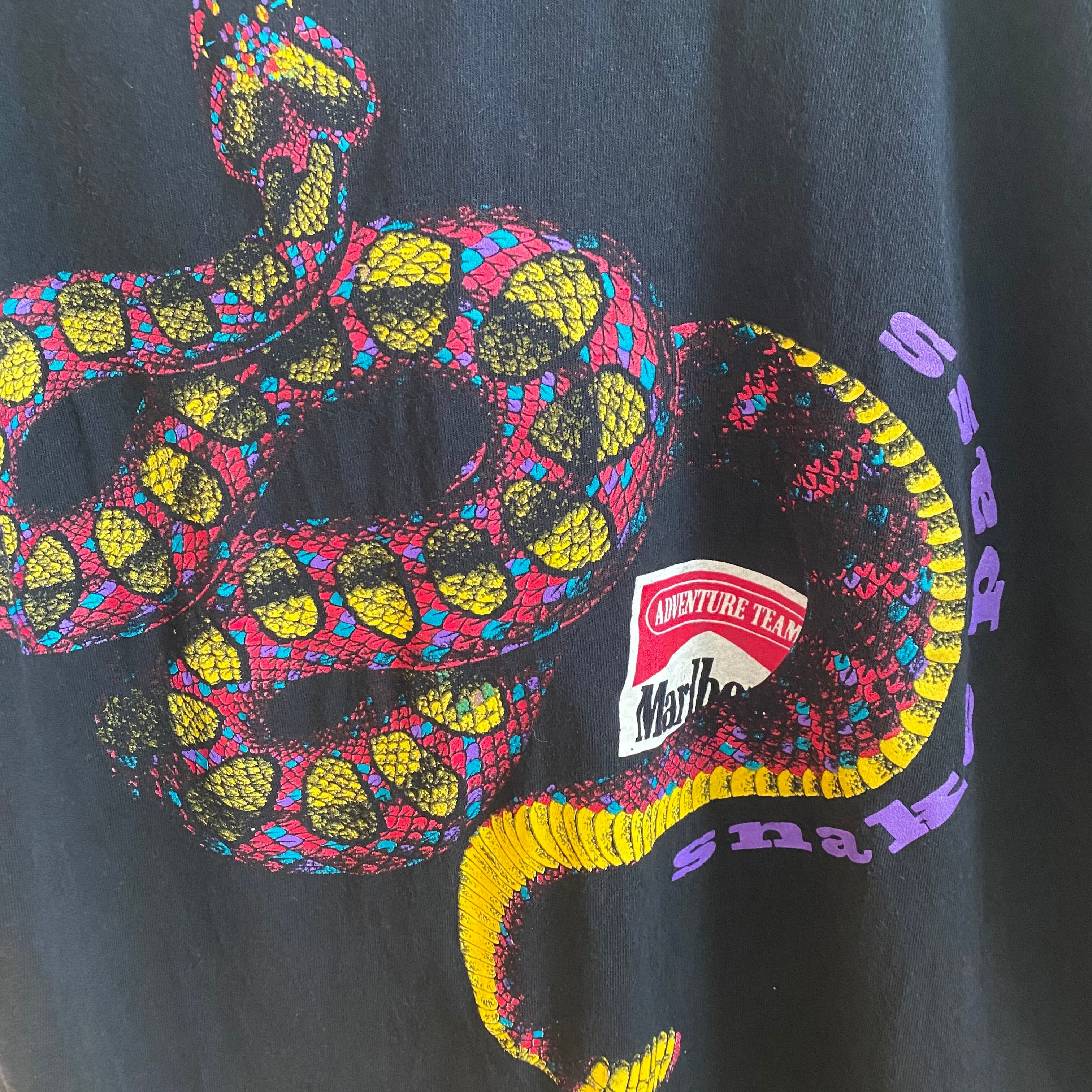 VINTAGE MARLBORO SNAKE TEE SIZE XL