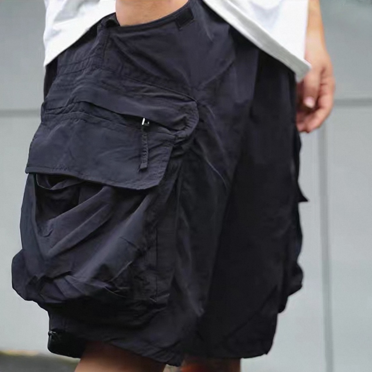 Multi pocket cargo short pants 1394 - 5