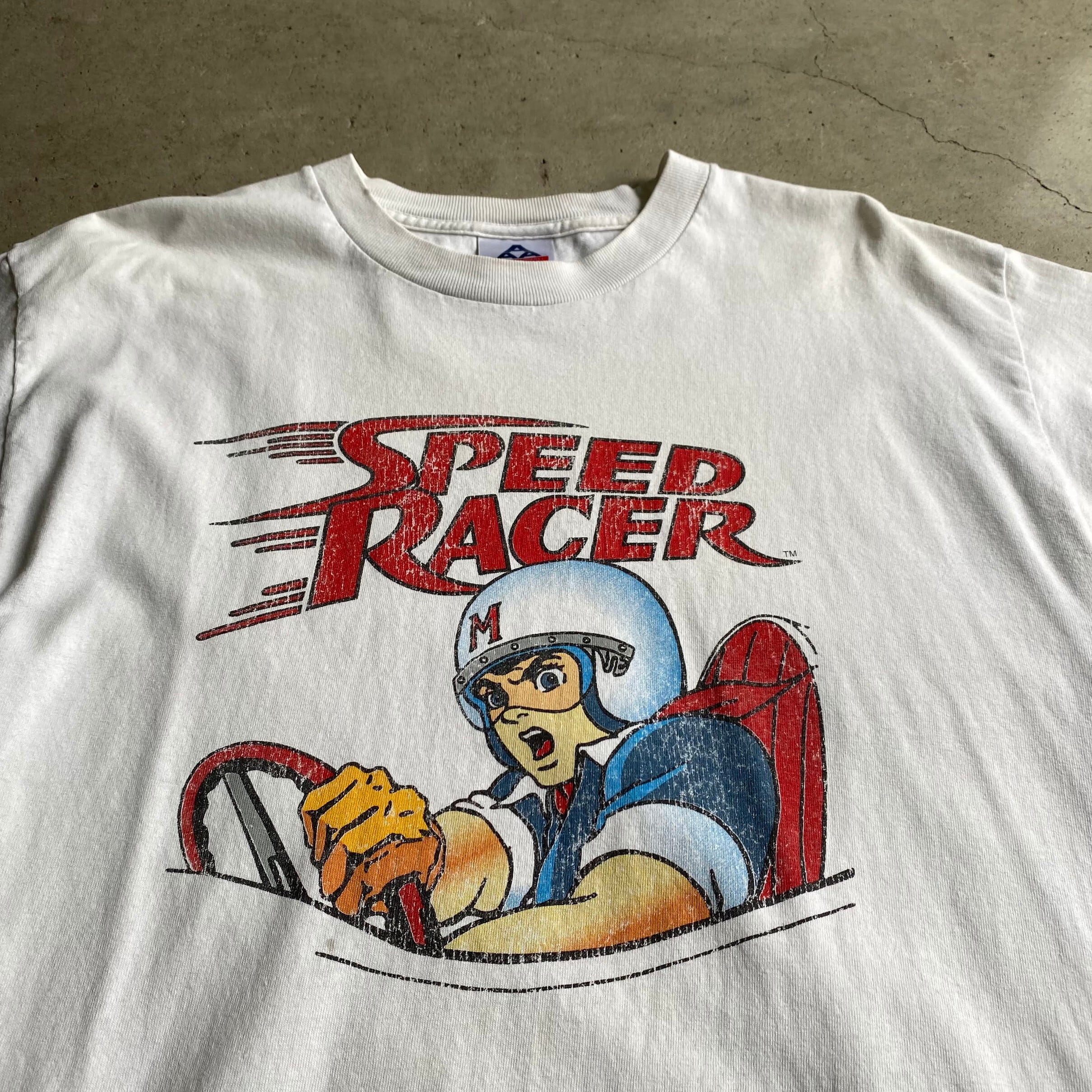 00年代 マッハgogogo Speed Racer キャラクタープリントtシャツ メンズl 古着 00s ヴィンテージ ビンテージ アニメtシャツ ホワイト 白色 Tシャツ Ss27 Cave 古着屋 公式 古着通販サイト