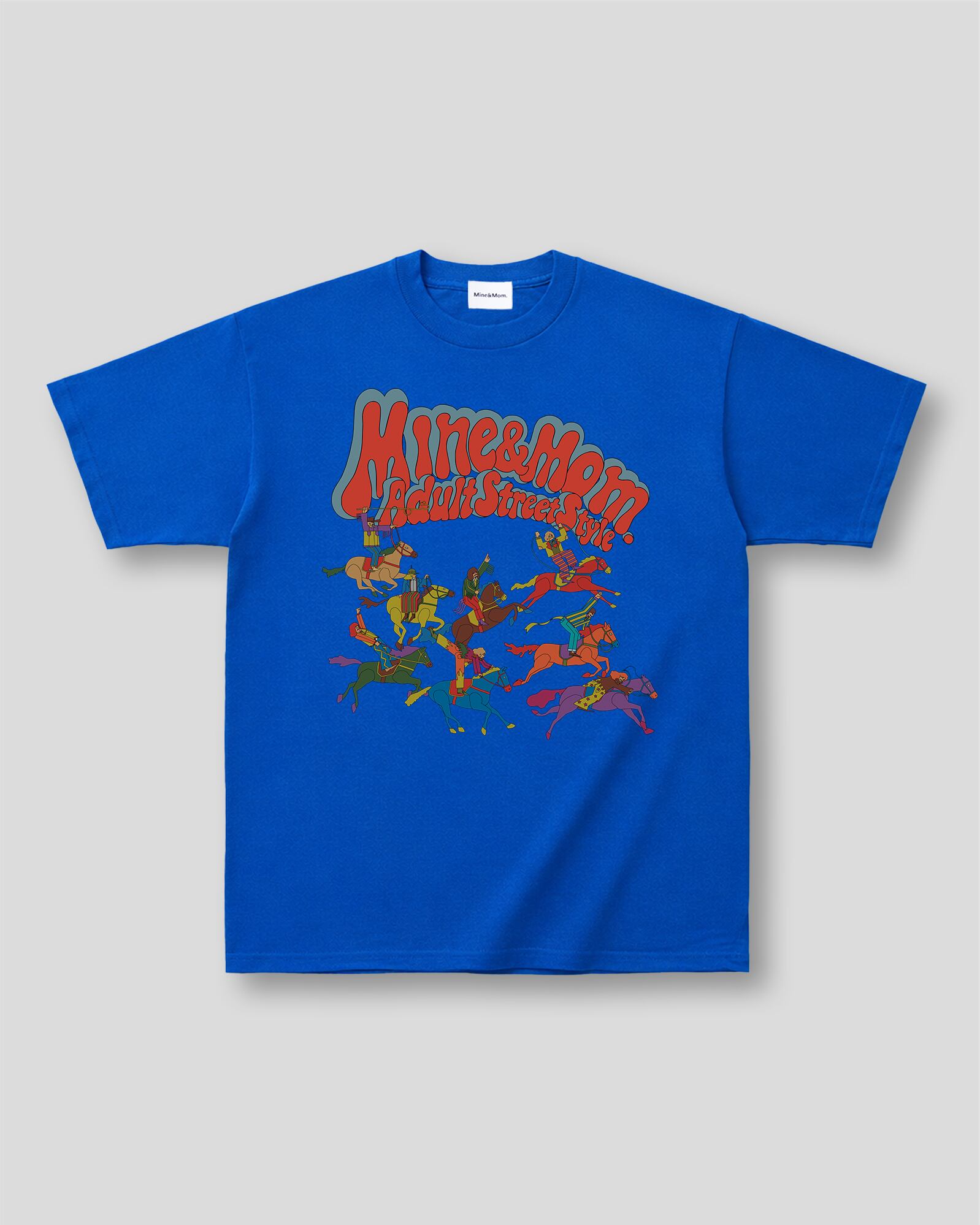 LP MM HORSE RACING S/S TEE BLUE
