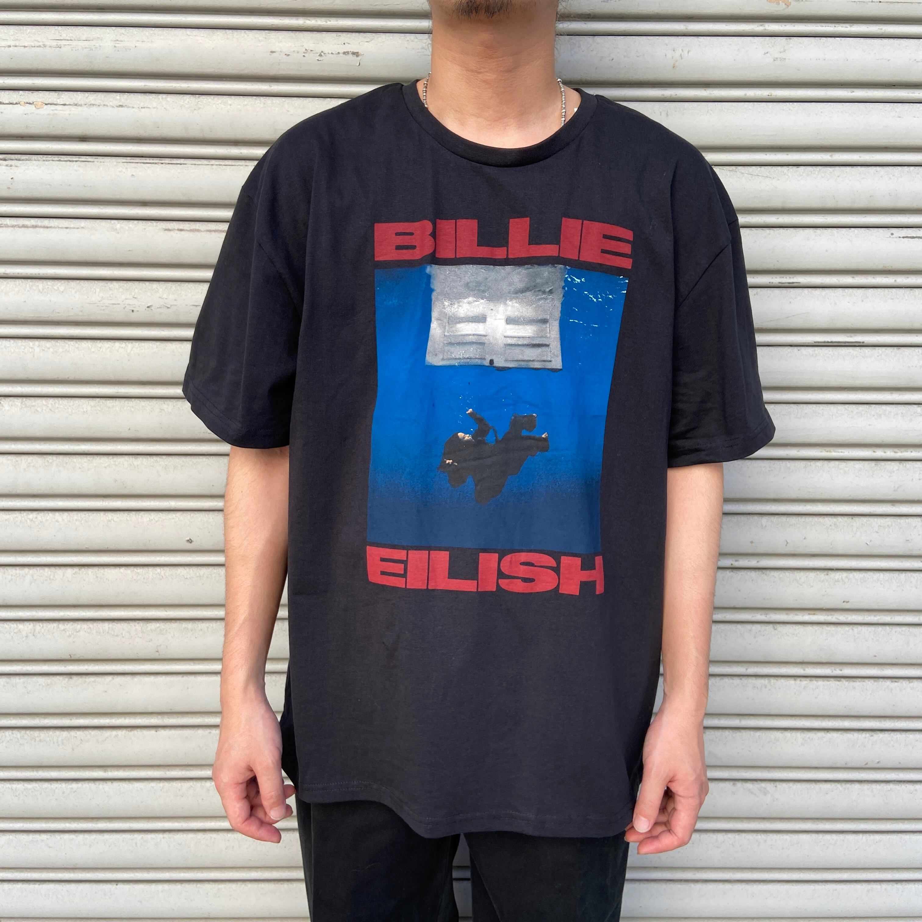 ビリーアイリッシュ タグ付き未使用品 プリントTシャツ 黒 XXL