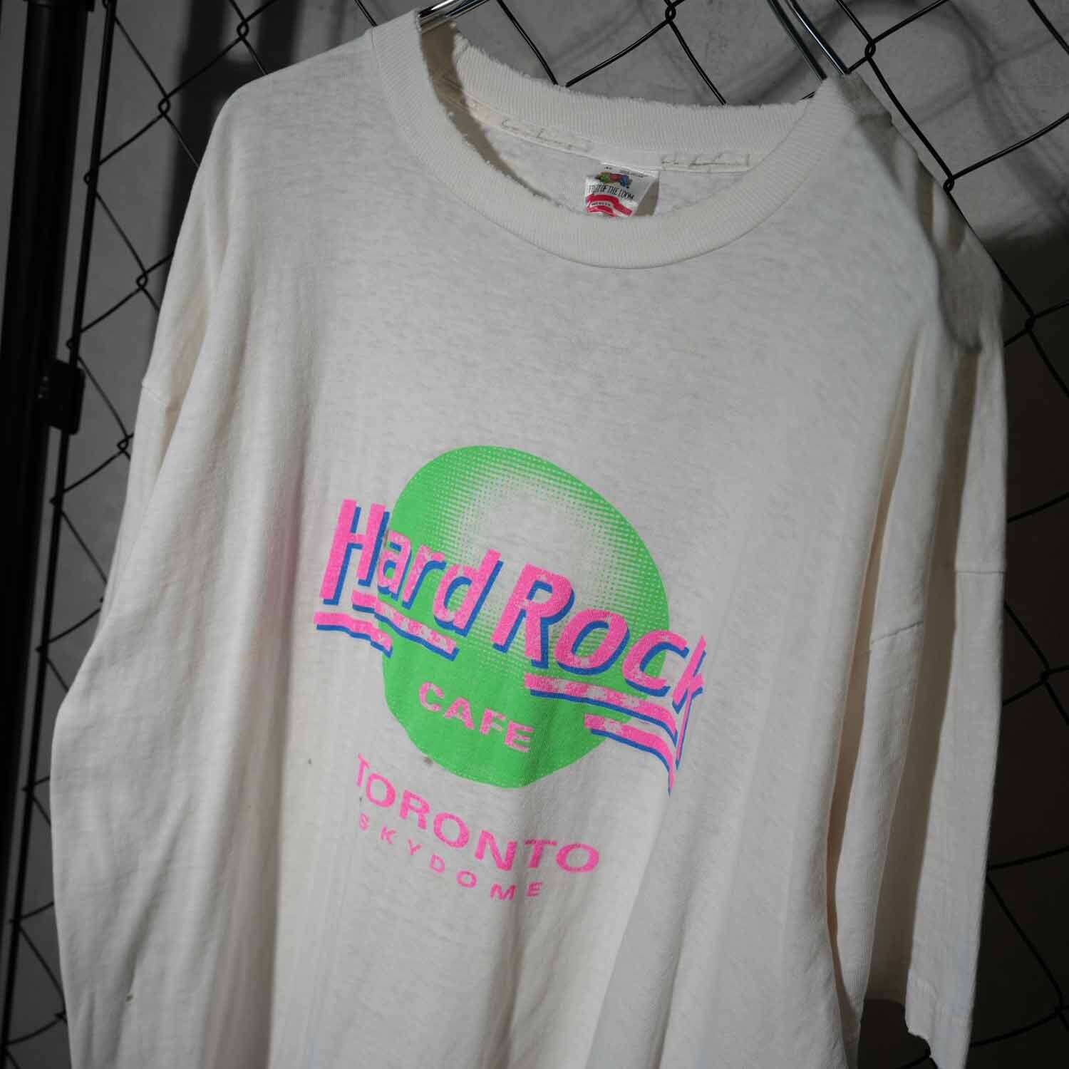 90s アメリカ製 Hard Rock Cafe / FRUIT OF THE LOOM フルーツオブザ