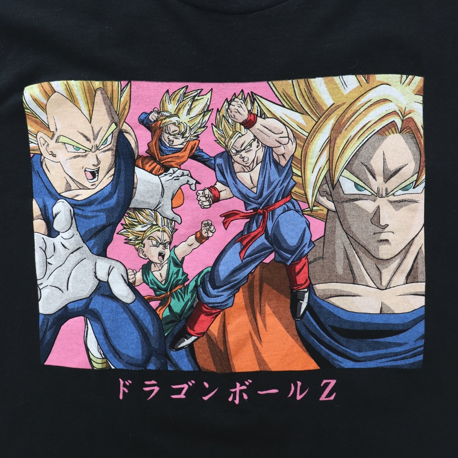 ドラゴンボールTシャツ US規格 スーパーサイヤ人 悟空 悟飯 悟天