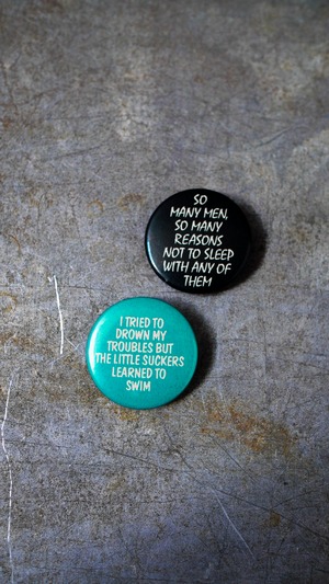 【VINTAGE】U.S. VINTAGE 缶バッジ 2個セット 《ヴィンテージ》