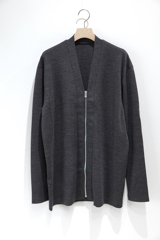 Cale / Woolponchi Zip cardigan / C233U03J01