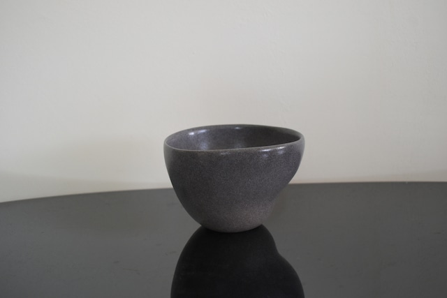 山下寛兼 HirokaneYamashita 炭化グレー碗