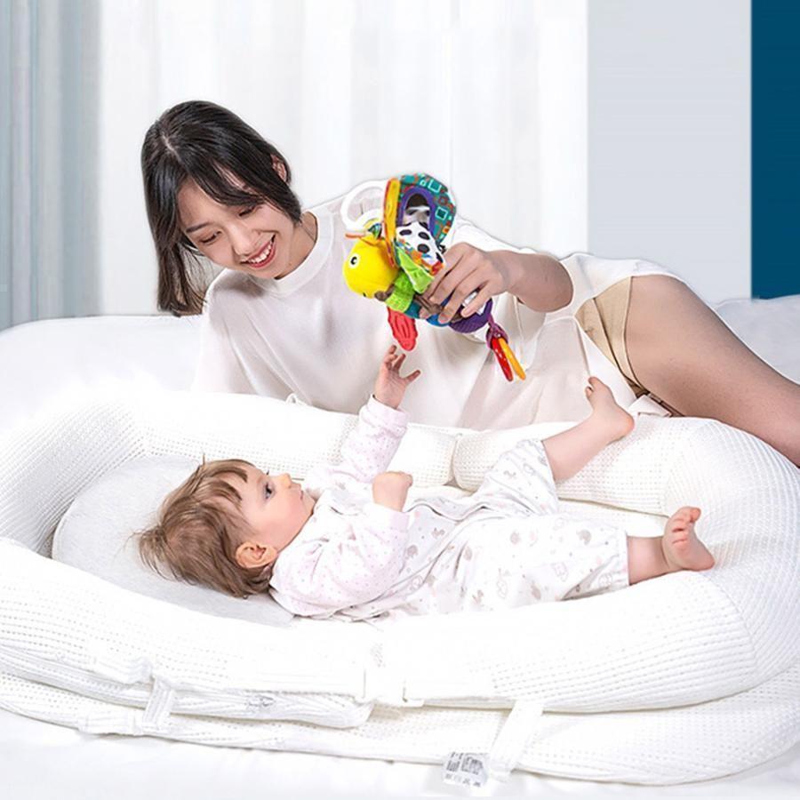 ネオママイズムベッドインベッド 0〜18ヶ月折りたたみ白White