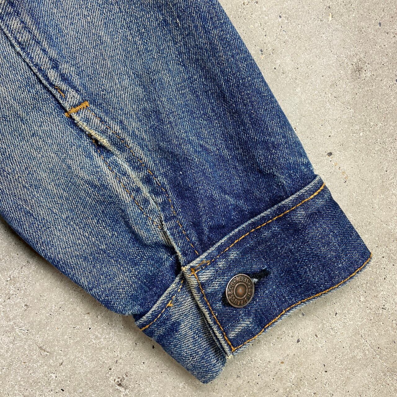 70s Levi's 70505 刻印52 VINTAGE 4th 70年代 Levi's リーバイス 70505 デニムジャケット 4th メンズL相当