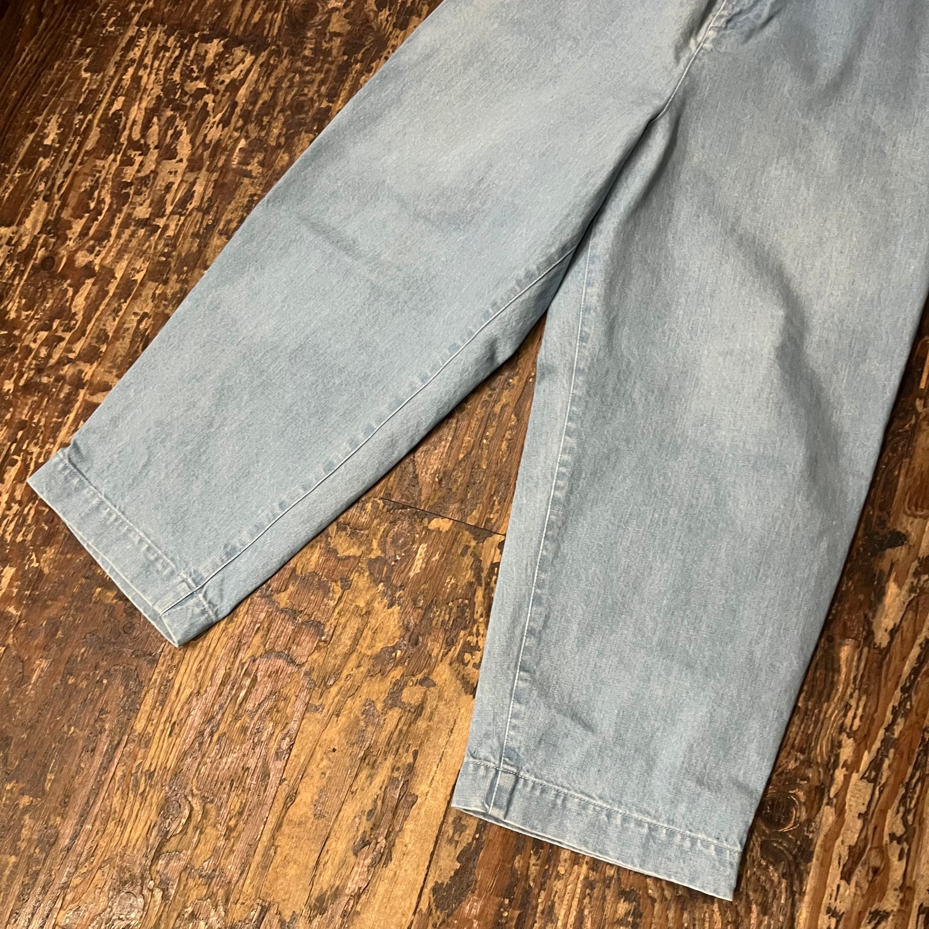 Dulcamara ドゥルカマラ イージーデニムパンツ SIZE 1 【代官山 Dulcamara ドゥルカマラ イージーデニムパンツ SIZE 1 【代官山