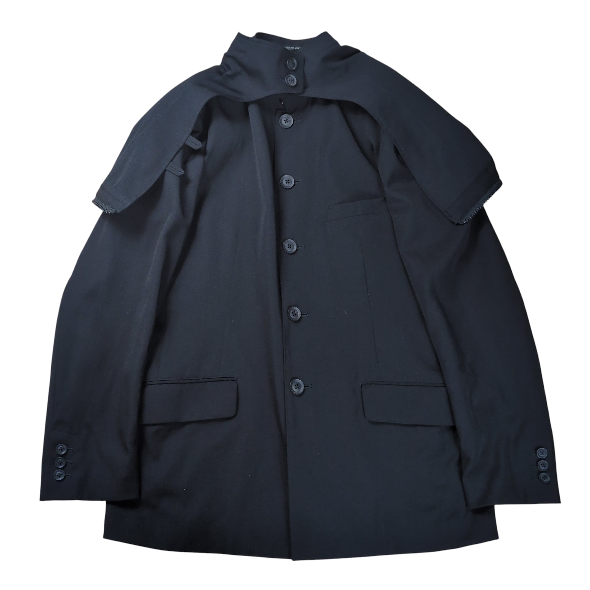 COMME des GARCONS HOMME 90's 田中オム でかボタン 開襟シャツ | PAY ID