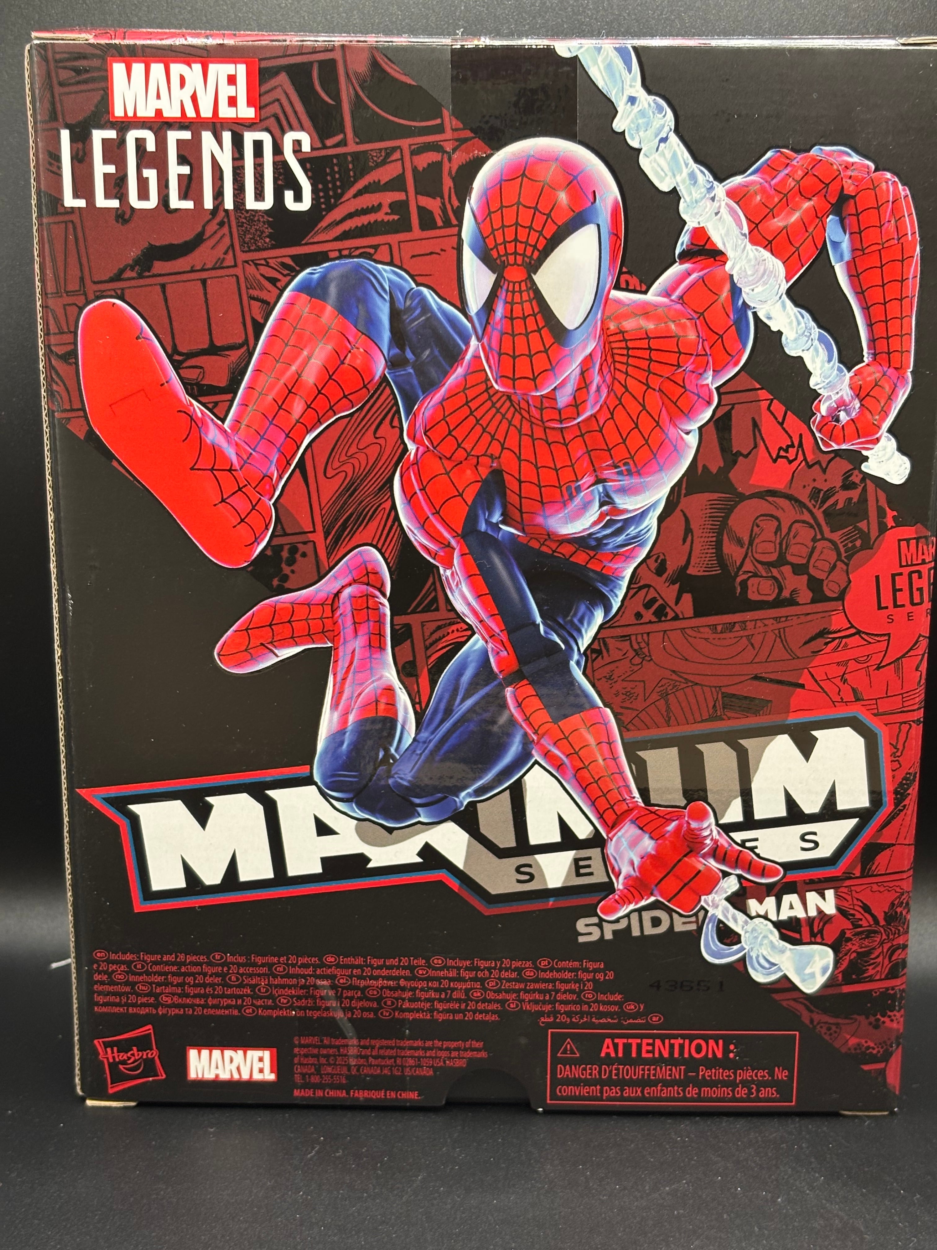 マーベルレジェンド　マキシマム　スパイダーマン Hasbro 『マーベル』「マーベル・レジェンドMAXIMUM」6インチ