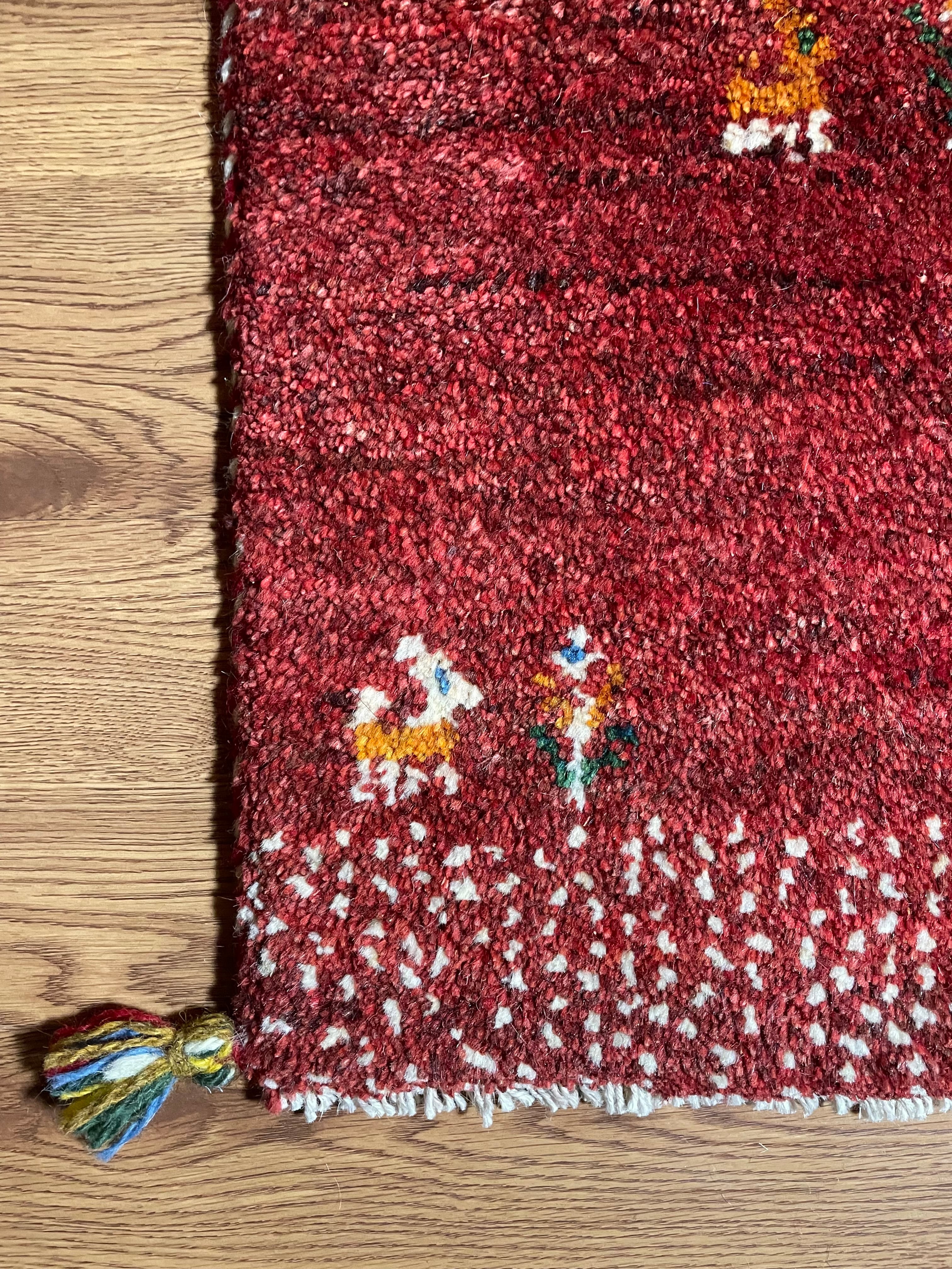 ペルシャギャッベ (ギャベ) ギャッベ 玄関マット No.GM-457 | A's Rug
