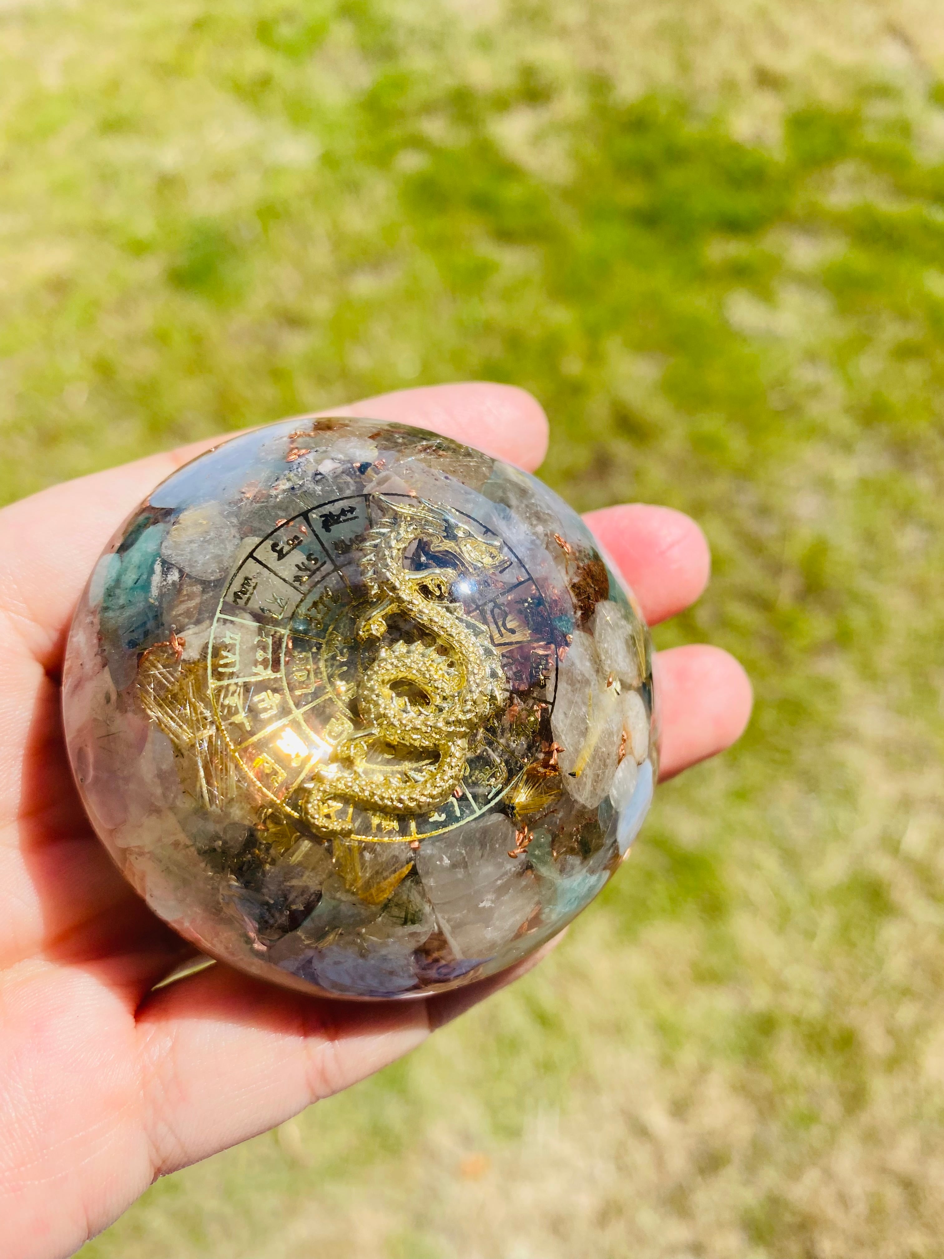 モスアゲートのスフィア Moss Agate Sphere SP2062 | PAY ID